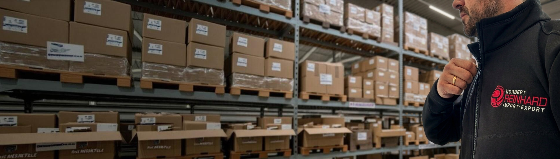 Banner mit Feuerwerk und dem Text "Frohes neues Jahr...