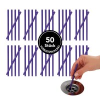 MAXXMEE Abflussreiniger-Stick Lavendel 50er-Set lila