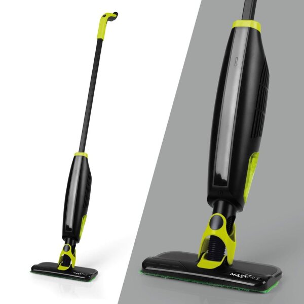 MAXXMEE Akku-Spray-Mopp Saugen & Wischen 11,1V gr&uuml;n/schwarz 1500mAh