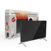 EASYmaxx Heizkonvektor Glaspanel 2000W schwarz inkl....