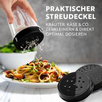 GOURMETmaxx Mr. Magic Standmixer | 18-teiliges Mixer-Set | 400 Watt, 20.000 U/min | Smaragdgrün/Schwarz | UK-AUSFÜHRUNG