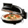 GOURMETmaxx Elektrischer Pizza-Ofen | 1800 W, bis zu 420°C | Mit Pizzastein, Temperatureinstellung & Timer-Funktion | ⌀ 30 cm | Schwarz