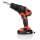 EASYmaxx Akku-Multifunktionswerkzeug 4in1 18V rot/schwarz