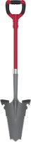 EASYmaxx Spaten- & Wurzels&auml;ge 114cm grau/rot
