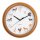 EASYmaxx Wanduhr Stimmen Bauernhoftiere 25cm 1,5V, braun/wei&szlig; A-Ware