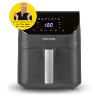 Rachs KOCHWERK Hei&szlig;luft-Fritteuse Digital 4l 1400W...