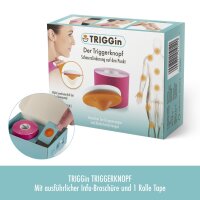 TRIGGin Triggerknopf 25mm orange mit pinkem Tape
