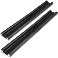 LuanaRose Zugluftstopper 2er-Set schwarz