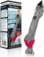 FUGENTORPEDO Silikonentferner 5in1 20cm, grau/rot A-Ware