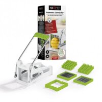 [9091] MAXXMEE Pommesschneider, wei&szlig;/gr&uuml;n A-Ware