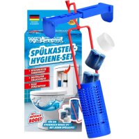 WC-Star Hygienesteinhalter Starter Set 4-tlg. blau/rot...