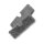 CLEANmaxx Ersatz-Wischtuch 2er-Set grau Spray-Mopp 2in1