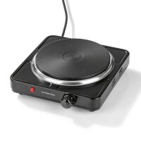 GOURMETmaxx Einzelkochplatte 1500W schwarz