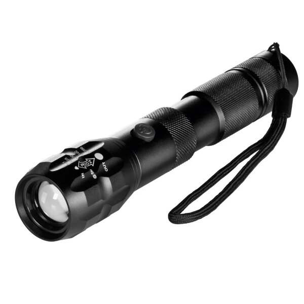 MAXXMEE Power-Taschenlampe 3,7V schwarz 1800mAh