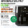 GOURMETmaxx Doppelkammer Hei&szlig;luftfritteuse | 2 x 4,5 L | Synchro-Garzonen Airfryer | LED-Touchscreen | 2 Kammern | 12 Programmen und 2 Frontsichtfenstern | Schwarz
