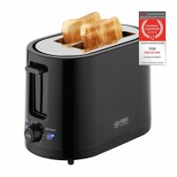 TZS First Austria Toaster, wei&szlig;, 7 Stufen, Warmhalte- und Auftaufunktion, inkl. Kr&uuml;melschale