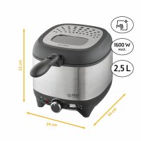 TZS First Austria Fritteuse 2,5 L