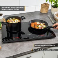 TZS First Austria Induktionskochplatte Slim | doppelt