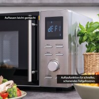 TZS First Austria Digitale Mikrowelle mit Grill, 700W,...