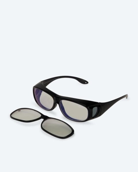 [457094001] Solutions &Uuml;berziehbrille m. L&B, schwarz A-Ware