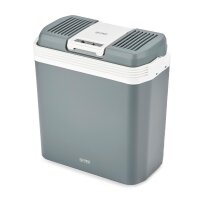 TZS First Austria tragbare elektrische K&uuml;hlbox, 24L, k&uuml;hlt und w&auml;rmt, Thermo-Elektrische K&uuml;hlbox 12 Volt und 230 Volt, f&uuml;r Auto und Camping, mobil, tragbarer Mini-K&uuml;hlschrank