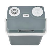 TZS First Austria K&uuml;hlbox 32 Liter, Fassungsverm&ouml;gen 25 Liter | 12 Volt & 230 Volt  elektrisch | Gro&szlig;e mobile K&uuml;hltruhe f&uuml;r Auto, LKW | K&auml;ltebox f&uuml;r Camping, Festivals & Reisen | mit Warmhaltefunktion