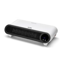 TZS First Austria Wandheizger&auml;t Keramik, Heizelement 2000 Watt, 12-Stunden-Timer, 2 Heizstufen, Wandmontage, Thermostat-Funktion, &Atilde;&oelig;berhitzungsschutz, wei&szlig;