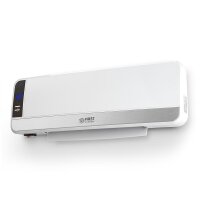 TZS First Austria Wandheizger&auml;t Keramik, Heizelement 2000 Watt, 12-Stunden-Timer, 2 Heizstufen, Wandmontage, Thermostat-Funktion, &Atilde;&oelig;berhitzungsschutz, wei&szlig;