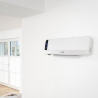 TZS First Austria Wandheizger&auml;t Keramik, Heizelement 2000 Watt, 12-Stunden-Timer, 2 Heizstufen, Wandmontage, Thermostat-Funktion, &Atilde;&oelig;berhitzungsschutz, wei&szlig;