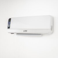 TZS First Austria Wandheizger&auml;t Keramik, Heizelement 2000 Watt, 12-Stunden-Timer, 2 Heizstufen, Wandmontage, Thermostat-Funktion, &Atilde;&oelig;berhitzungsschutz, wei&szlig;