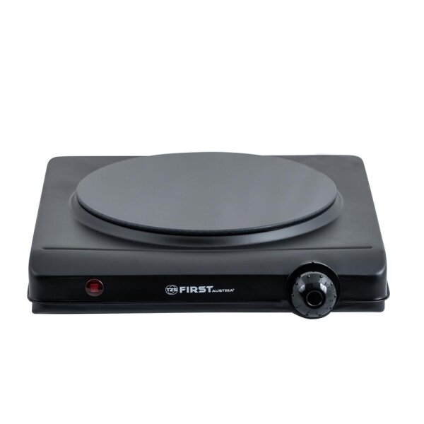 TZS First Austria Keramik-Kochplatte, elektrisch, mobil, Zusatzofen, 1 Kochfeld, 19 cm Durchmesser, einstellbare Temperatur bis 400 &deg; C