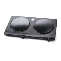 TZS First Austria Keramik-Kochplatte, elektrisch, mobil, Zusatzofen, 1 Kochfeld, 19 cm Durchmesser, einstellbare Temperatur bis 400 &deg; C