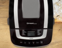 TZS First Austria Brotbackautomat mit 2 Knethaken 900-1200g | Marmelade und Teig-Programm | Glutenfrei-Programm | Einstellbarer Br&auml;unungsgrad | Startverz&ouml;gerung-Funktion 800W 12 Automatikprogramme