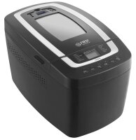 TZS First Austria Brotbackautomat mit 2 Knethaken 900-1200g | Marmelade und Teig-Programm | Glutenfrei-Programm | Einstellbarer Br&auml;unungsgrad | Startverz&ouml;gerung-Funktion 800W 12 Automatikprogramme