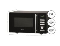 TZS First Austria -  20 Liter leistungsstarke Mikrowelle...