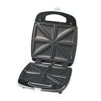 TZS First Austria Sandwichmaker mit Grillplatte, 700...