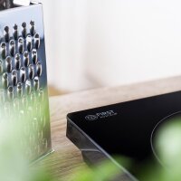 TZS First Austria Induktionskochplatte doppelt, 3500W, 10-stufige Temperaturregelung, Timer, Kindersicherung, Sensor touch control, Camping, mobil