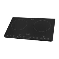 TZS First Austria Induktionskochplatte einzeln | 2000W | Slim-Design | 10-stufige Temperaturregelung | Timer | Kindersicherung | Sensor touch control | Camping, mobil