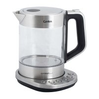 TZS First Austria Glaswasserkocher 1,5 L, mit Kalkfilter, 2200 Watt, Innenbeleuchtung, kabellos, Trockenkochschutz, 360&deg; Grad Anschluss-Sockel