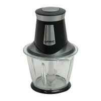 TZS First Austria Zerkleinerer, K&uuml;chenhilfe zum Zerkleinern, Schneiden & Mixen, inkl. 1,2 L Glasbeh&auml;lter und 4 Klingen aus Edelstahl, 300 W / 500 W