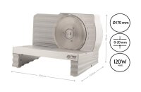 TZS First Austria Allesschneider, elektrischer...