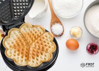 TZS First Austria Waffeleisen 700 W, Herzwaffeleisen,...