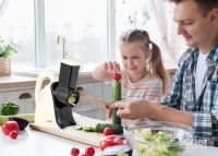 TZS First Austria Raspel, elektrischer Gem&uuml;sehobel,...