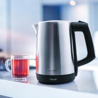 TZS First Austria Edelstahl Wasserkocher, 1,7 L, in...