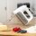 TZS First Austria Handmixer, 500 W, elektrischer leistungsstarker Handr&uuml;hrer, stufenlose Geschwindigkeitsstufen mit Soft-Start, Turbo- und Auswurffunktion, inkl. R&uuml;hrbesen & Knethaken, wei&szlig;/Edelstahl