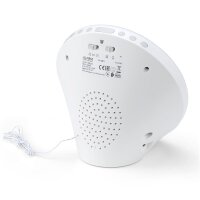 TZS First Austria Lichtwecker mit Radio | Wake-Up Light  | FM-Radio mit klarem Sound | 8 Farben-Licht | 6 Naturt&ouml;ne | Snooze-Funktion | Sleep-Timer | Kalender | Nachtlicht & Leselicht