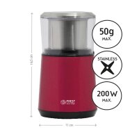 TZS First Austria Kaffeem&uuml;hle elektrisch, 2in1...