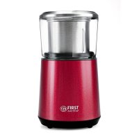 TZS First Austria Kaffeem&uuml;hle elektrisch, 2in1 M&uuml;hle/Zerkleinerer, f&uuml;r Kaffeebohnen, N&uuml;sse & Gew&uuml;rze, mit 4 pr&auml;zisen Klingen, in Edelstahl/Wei&szlig;, 200 W