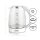 TZS First Austria Glas Wasserkocher 1,7 L, Kalkfilter, 2200 Watt, LED-Innenbeleuchtung, kabellos, Trockenkochschutz, 360 &deg; Grad Anschluss-Sockel