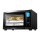 TZS First Austria Elektrischer Minibackofen, 1600 Watt, Digitalanzeige, kompakter Elektroofen f&uuml;r den Tischgebrauch, zum Backen & Grillen, mit digitalem Bedienfeld, inkl. Drehspie&szlig;, in Schwarz